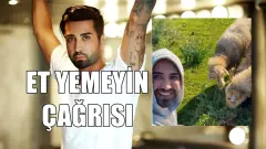 Ünlü Sanatçıdan Et Yemeyin Çağrısı: Tan Taşçı Koyunlarla Fotoğraf Çekilirken Seslendi - Ucon